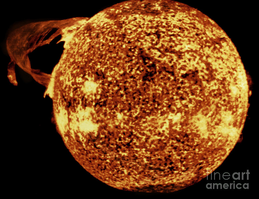 Solar Flare, 1973 Photograph by Granger