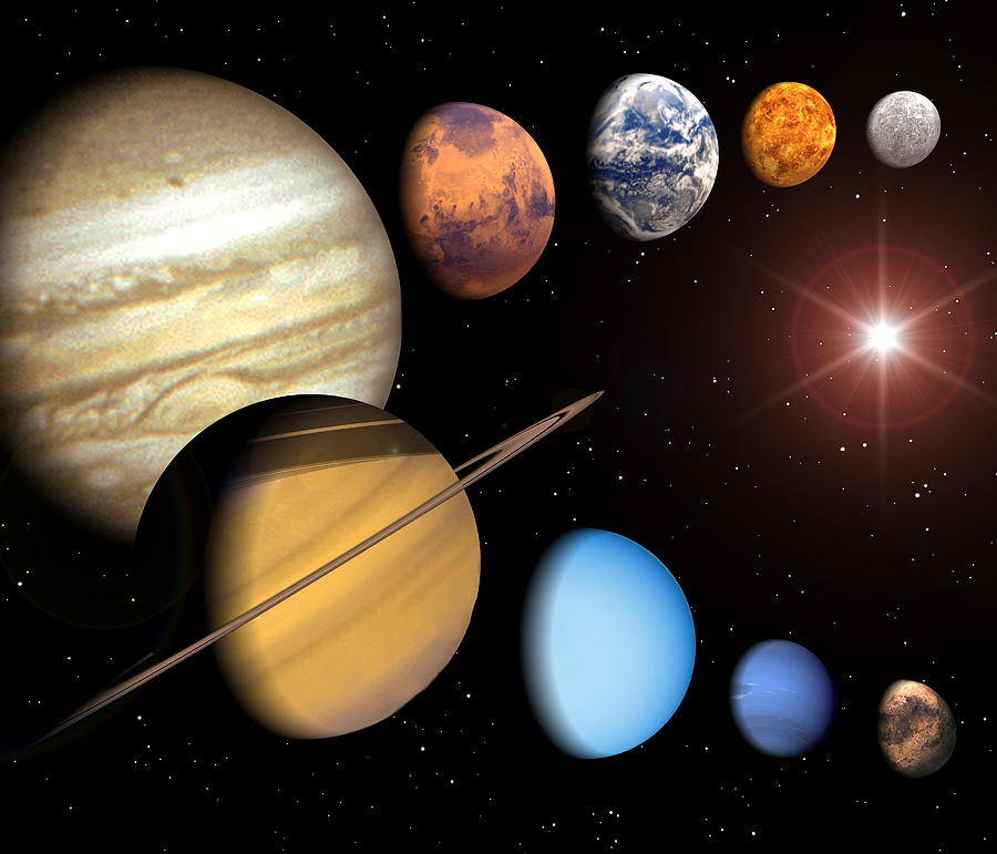 Solar System Photograph by Roger Harris - Pixels