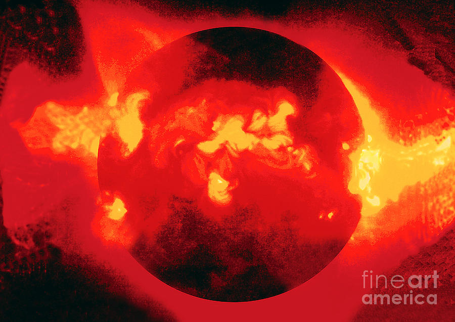 Solar X-ray Photograph by NASA / LMSAL / G.L. Slater & G.A. Linford
