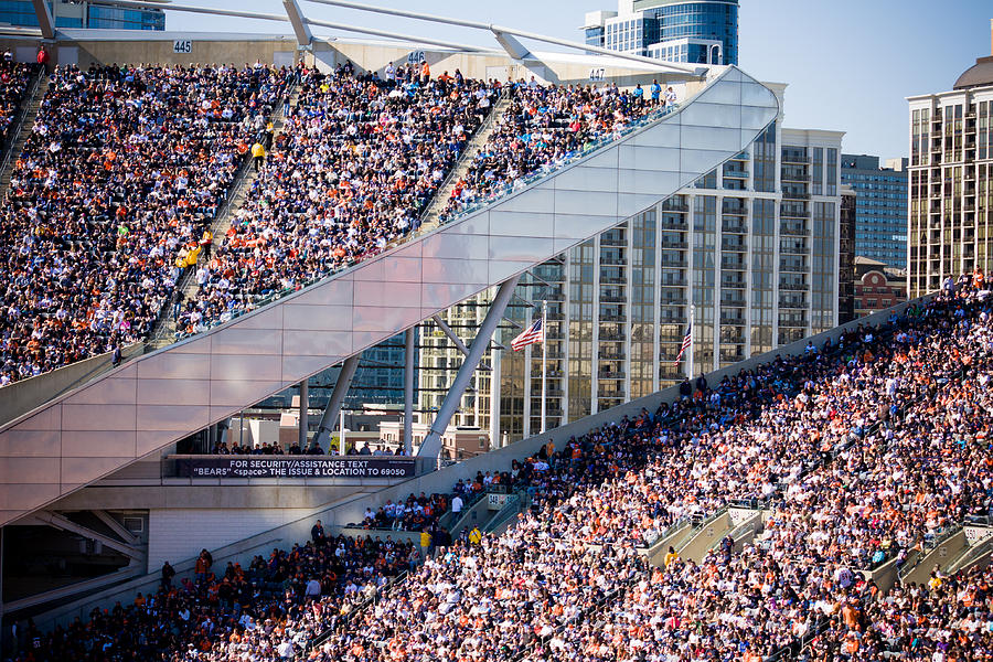 Soldier Field Crowd Photograph by Anthony Doudt
