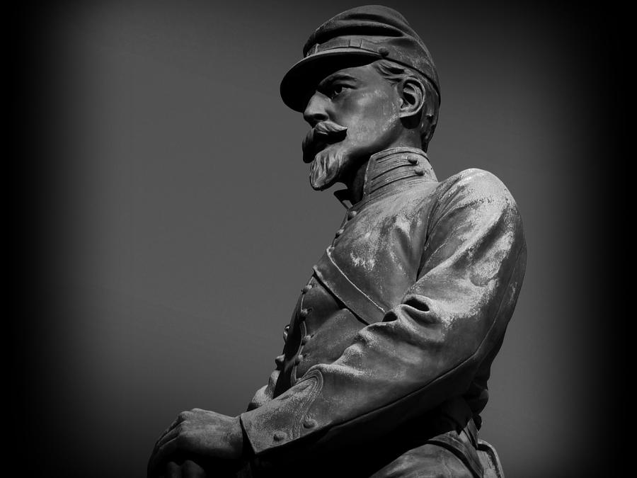 Soldier In Bronze  Photograph by David Dehner