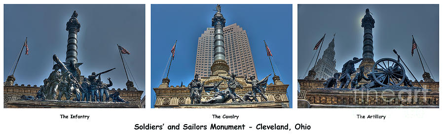 Soldiers and Sailors Monument Photograph by David Bearden