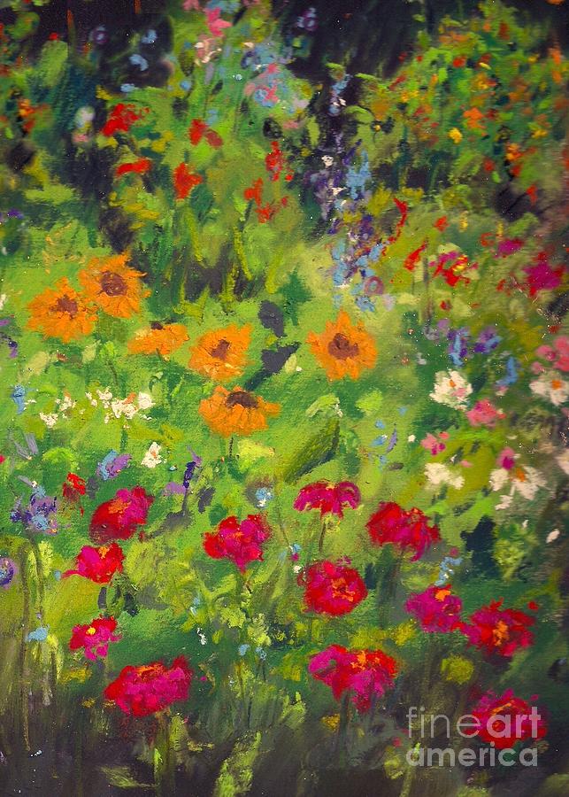 Solebury Garden Pastel by Denise Dempsey Kane