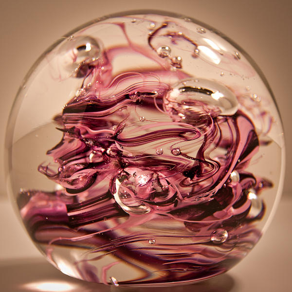 Glass Photograph - Solid Glass Sculpture R6 by David Patterson