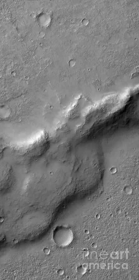 Solis Planum, Mars Photograph by Nasa
