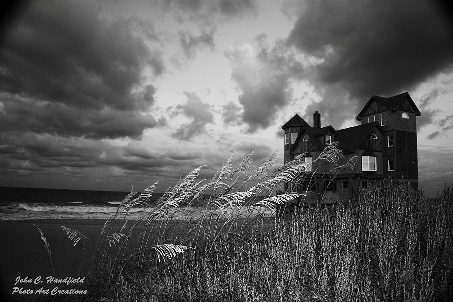 Solitary Beach House Photograph by John Handfield