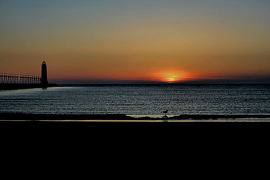 Solitary Sunset Photograph by Matthew Winn