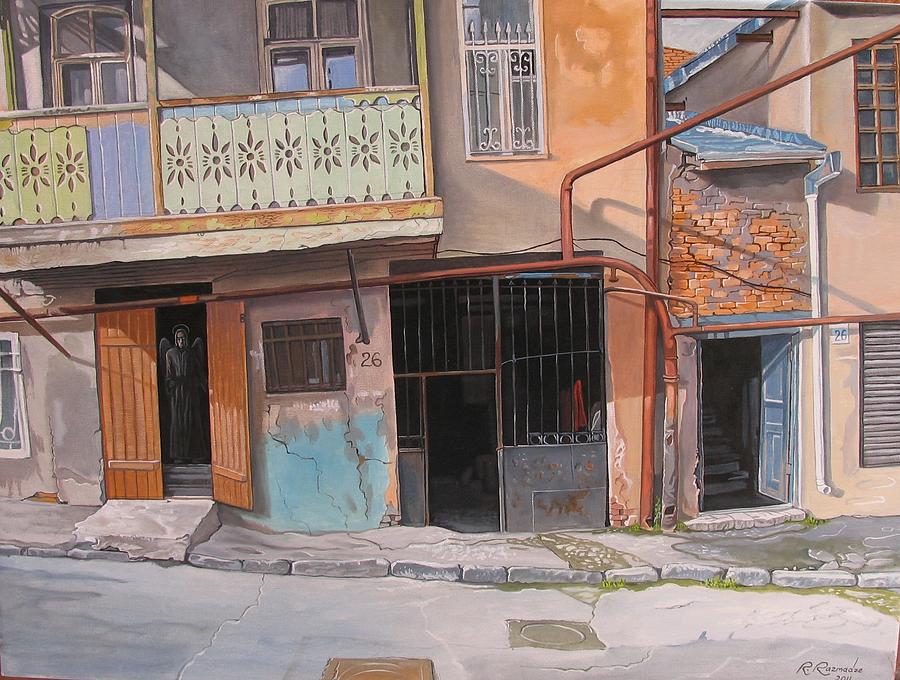 House Painting - Sololaki by Ramaz Razmadze