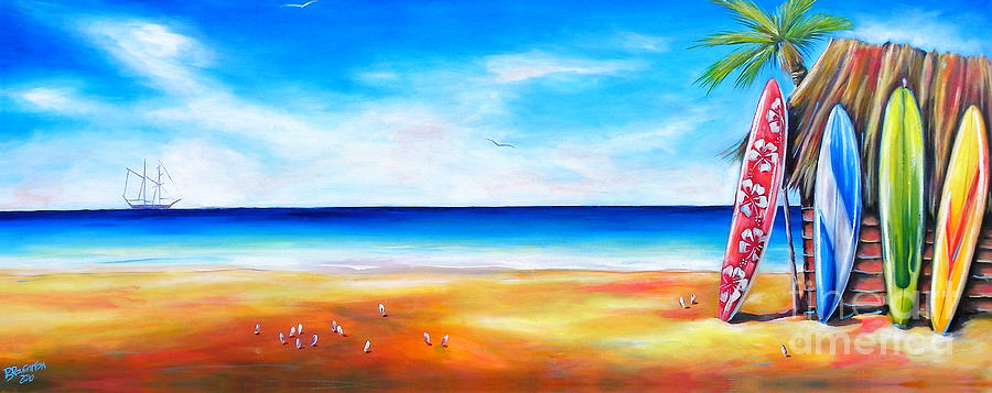 Summer Painting - Solway Sailing by Deb Broughton