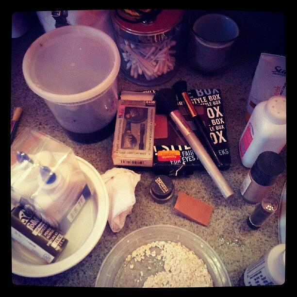 Some Household Cosmetics To Begin The Photograph by Chelsea Neri
