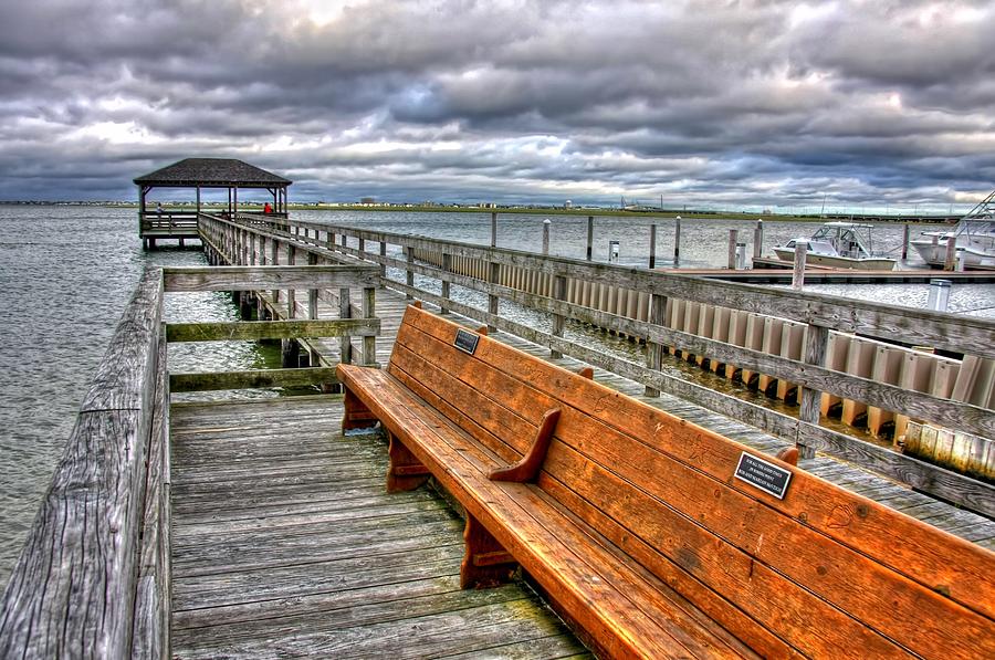 Somers Point Fishing Pier Photograph by John Loreaux