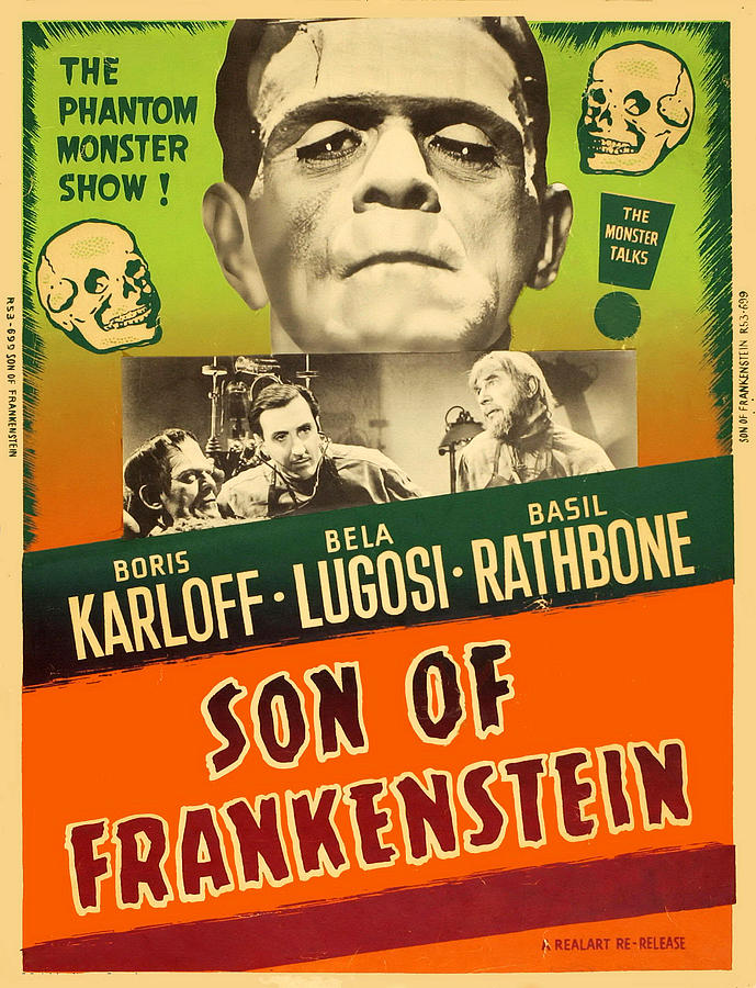 Son Of Frankenstein, Top Center Boris Photograph by Everett