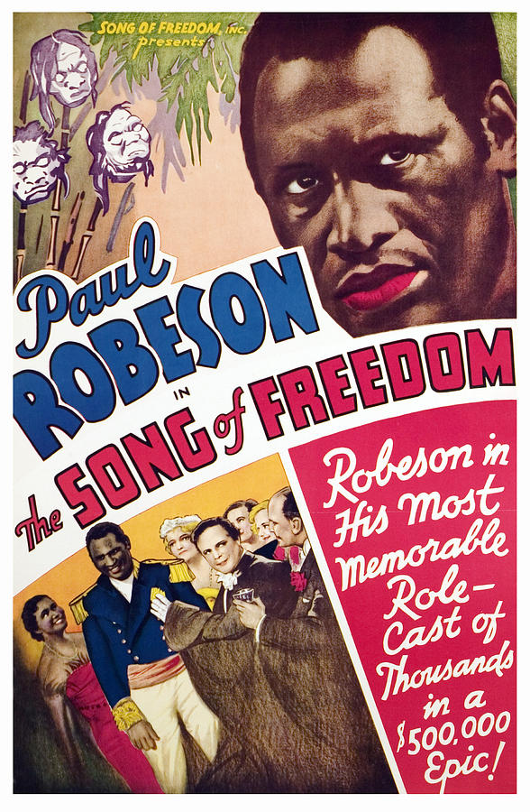 Song Of Freedom, Paul Robeson, 1936 Photograph by Everett - Fine Art ...