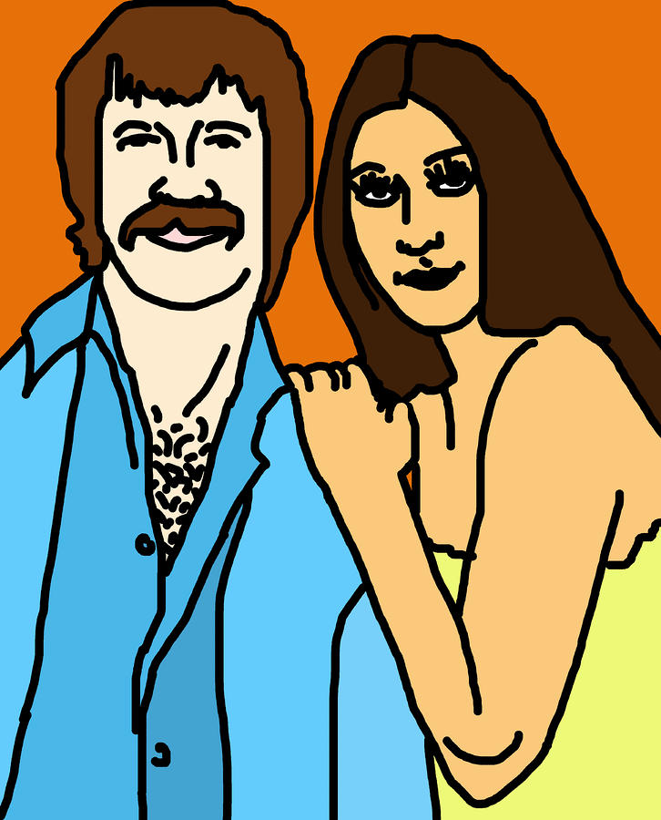 Sonny Cher Cartoon Illustration Funny Caricatures Old - vrogue.co