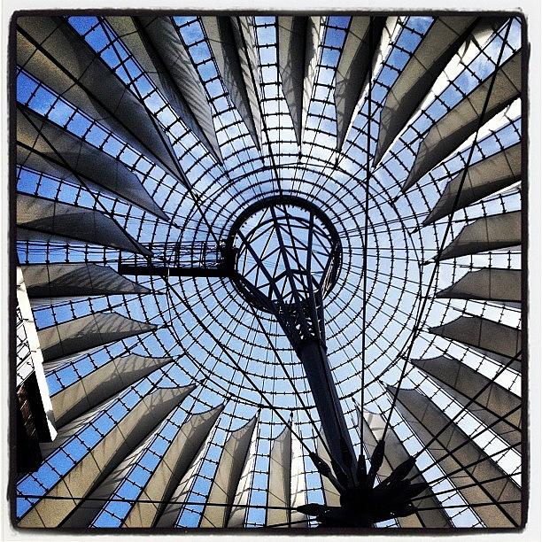 Berlin Photograph - Sony Center #berlin #postdamerplatz by Raquel Duque