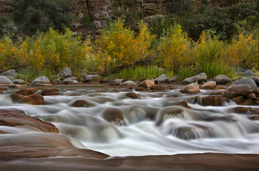 Soothing Waters of the Salt River 3 Photograph by Dave Dilli