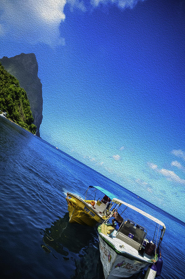 Soufriere Bay by Daniel Marcion Soufriere Bay by Daniel Marcion
