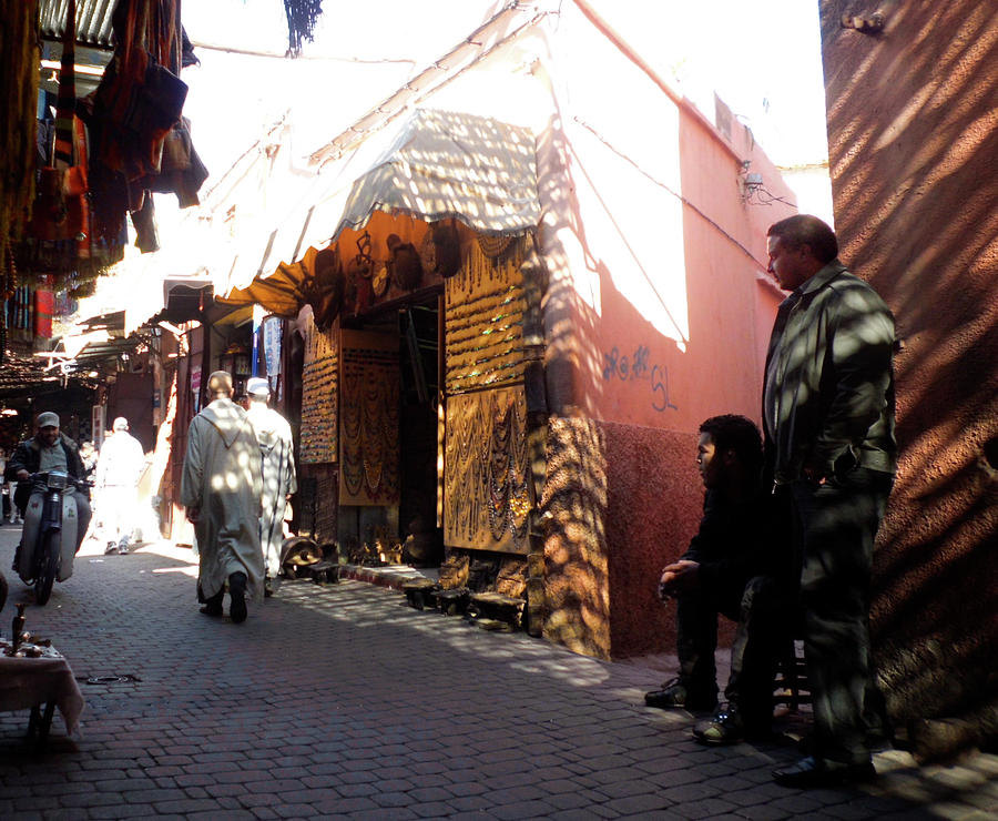 Souk in Marrakesh 03 Photograph by Miki De Goodaboom