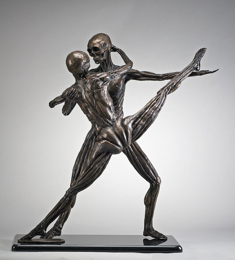 Soul Dance - Front View Sculpture by Eduardo Gomez