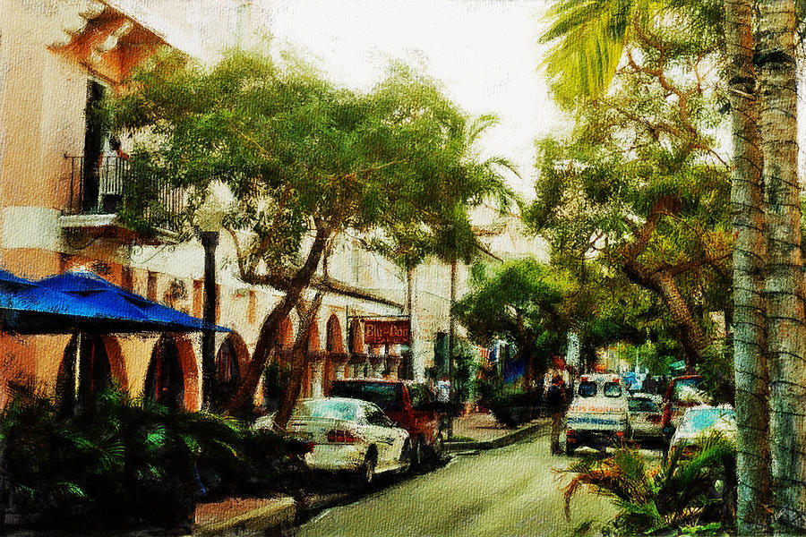 South Beach 201 Painting by Dean Wittle