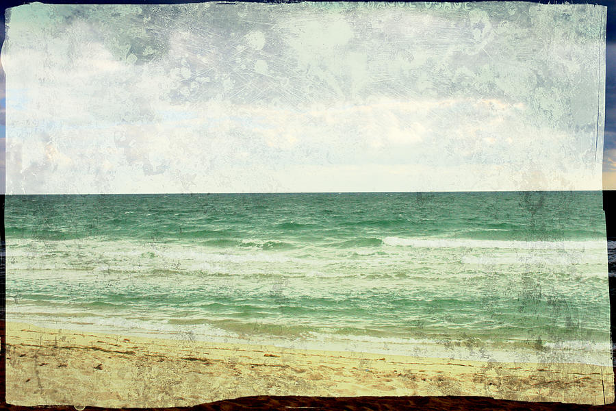 Beach Photograph - South Beach  by Toni Hopper