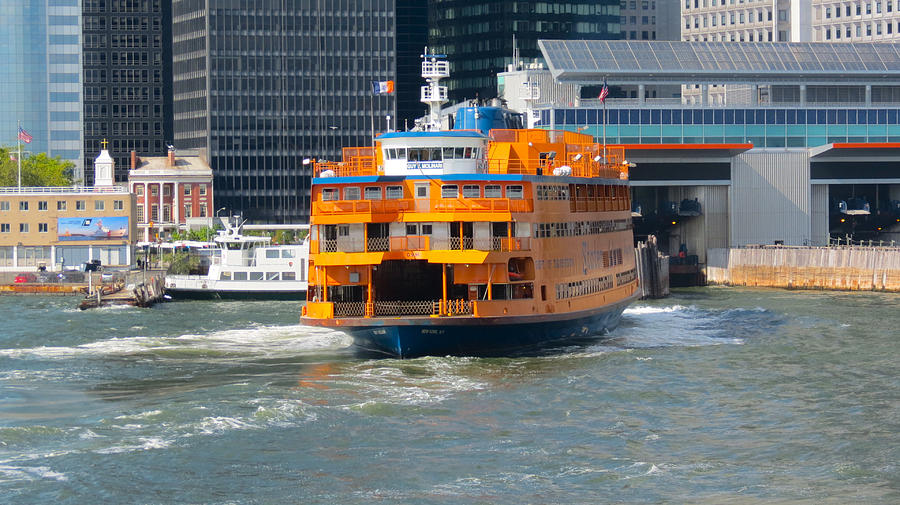 South Ferry Water Ride2 Photograph by Terry Wallace
