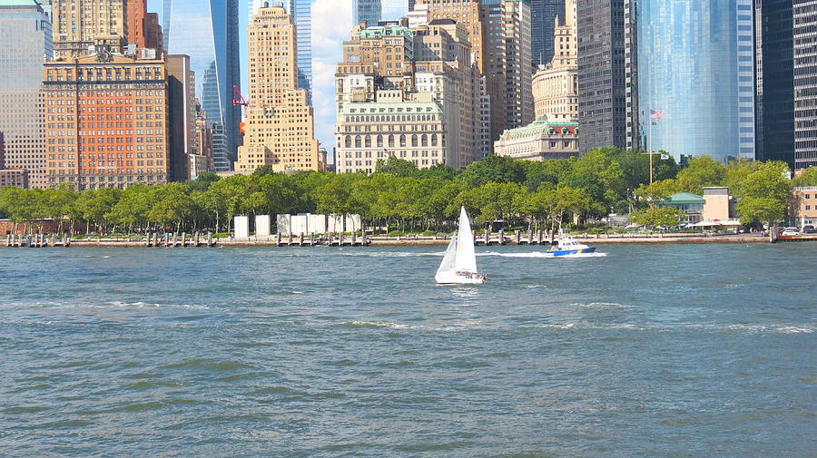 South Ferry Water Ride4 Photograph by Terry Wallace