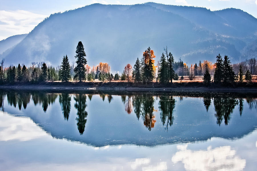 South of Clark Fork Photograph by Albert Seger