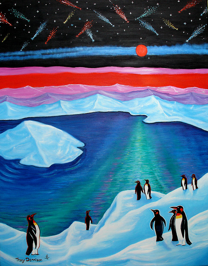 South Pole Painting by Tracy Dennison