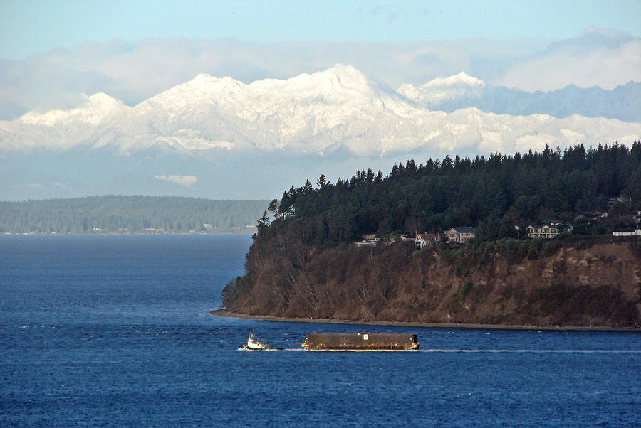 South Puget Sound Scenery Photograph by Chris Anderson
