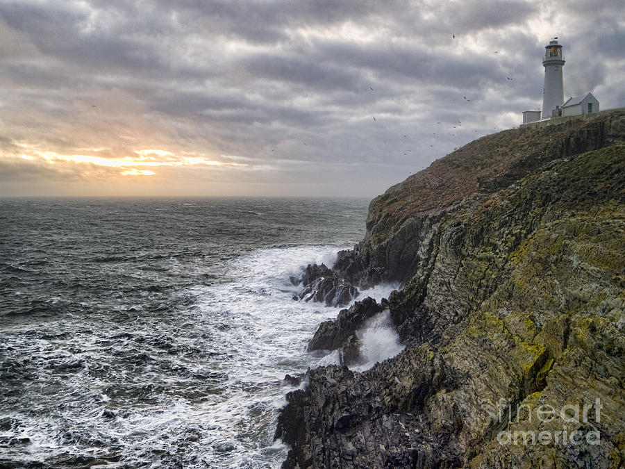 South Stack Photograph by Steev Stamford