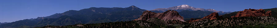 Southern Front Range Panoramic Photograph by Aaron Burrows