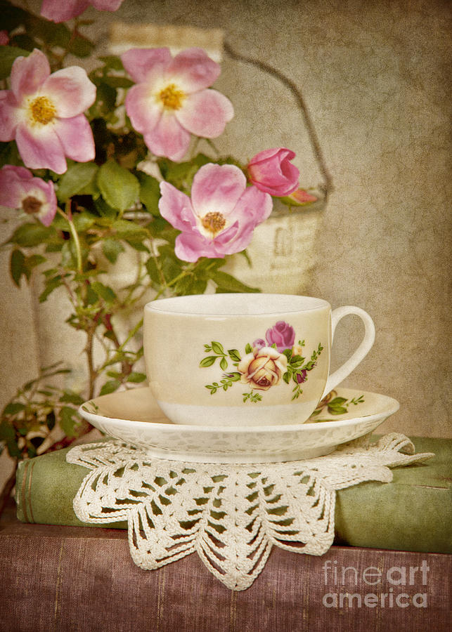 Vintage Photograph - Southern Tea by Cheryl Davis
