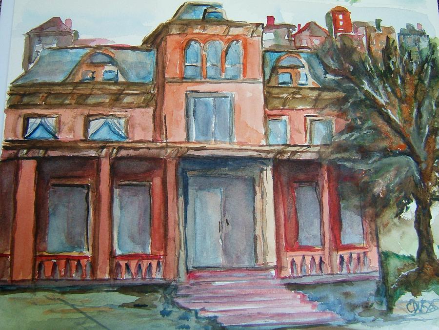 Southgate House Painting by Elaine Duras