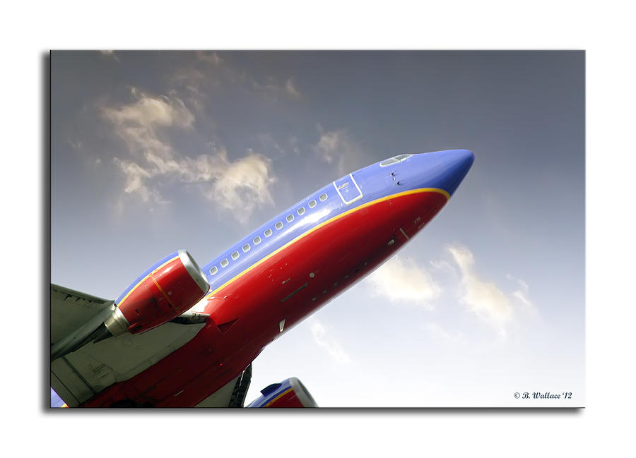 Southwest Jet Photograph by Brian Wallace