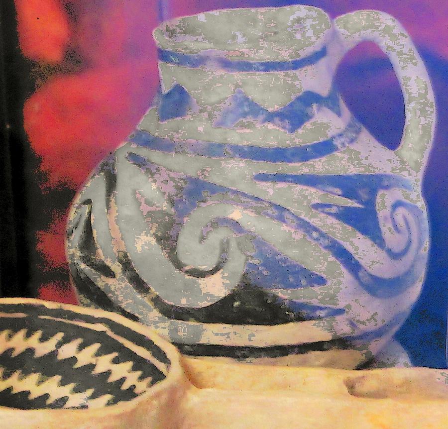 Southwest Pottery Photograph by Lisa Dunn