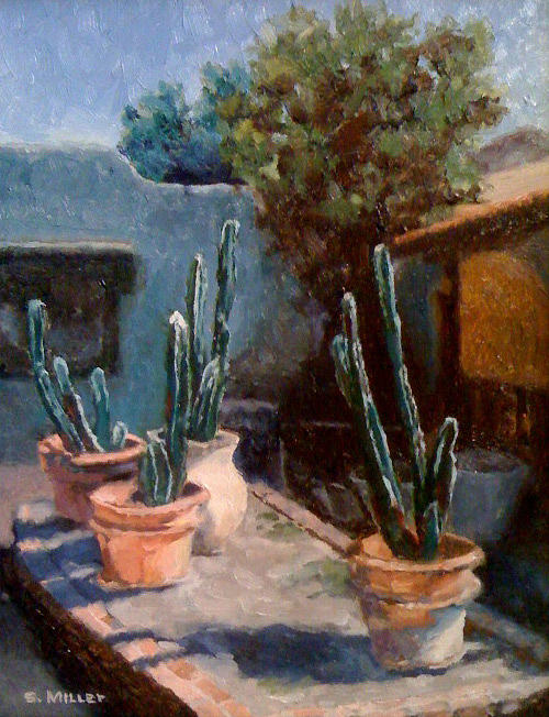 Southwestern Morning Painting by Sylvia Miller