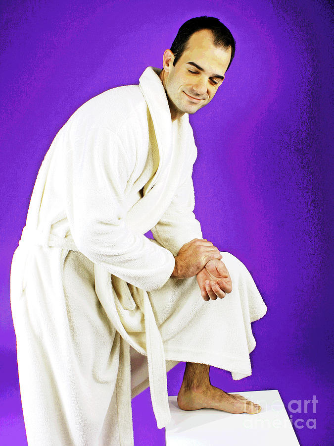 Spa Robe Photograph by Larry Oskin