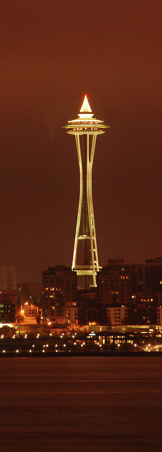Space Needle at Dawn Photograph by Michael Merry