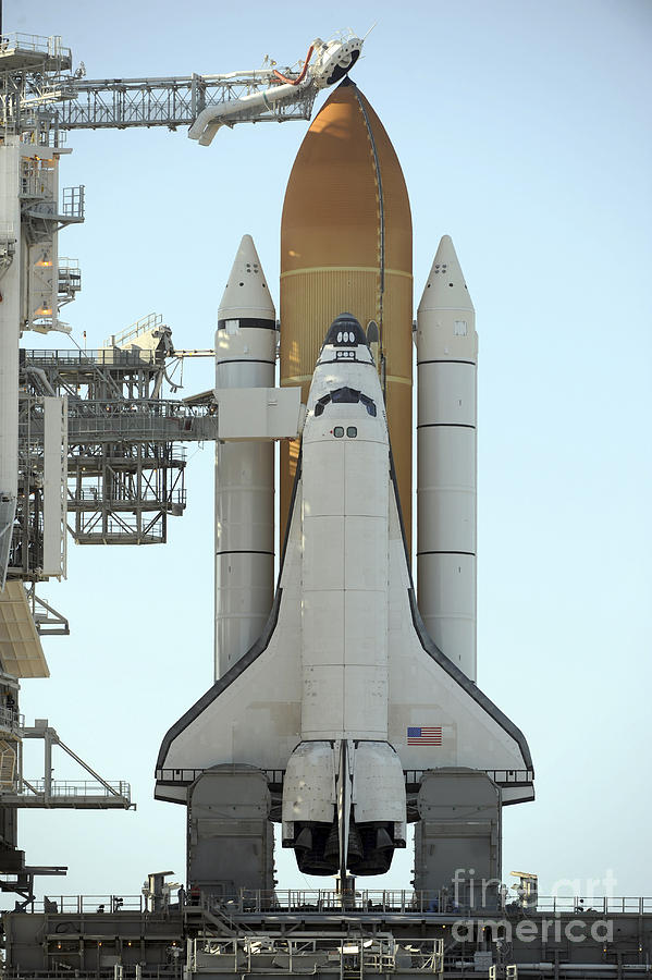 Space Shuttle Atlantis Sits Photograph by Stocktrek Images
