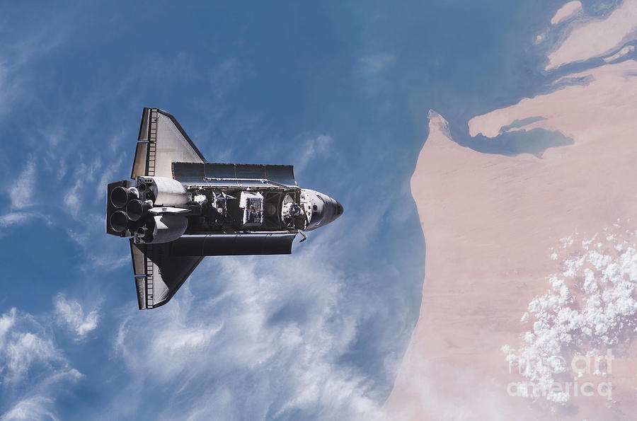 Space Shuttle Endeavour Photograph by Stocktrek Images