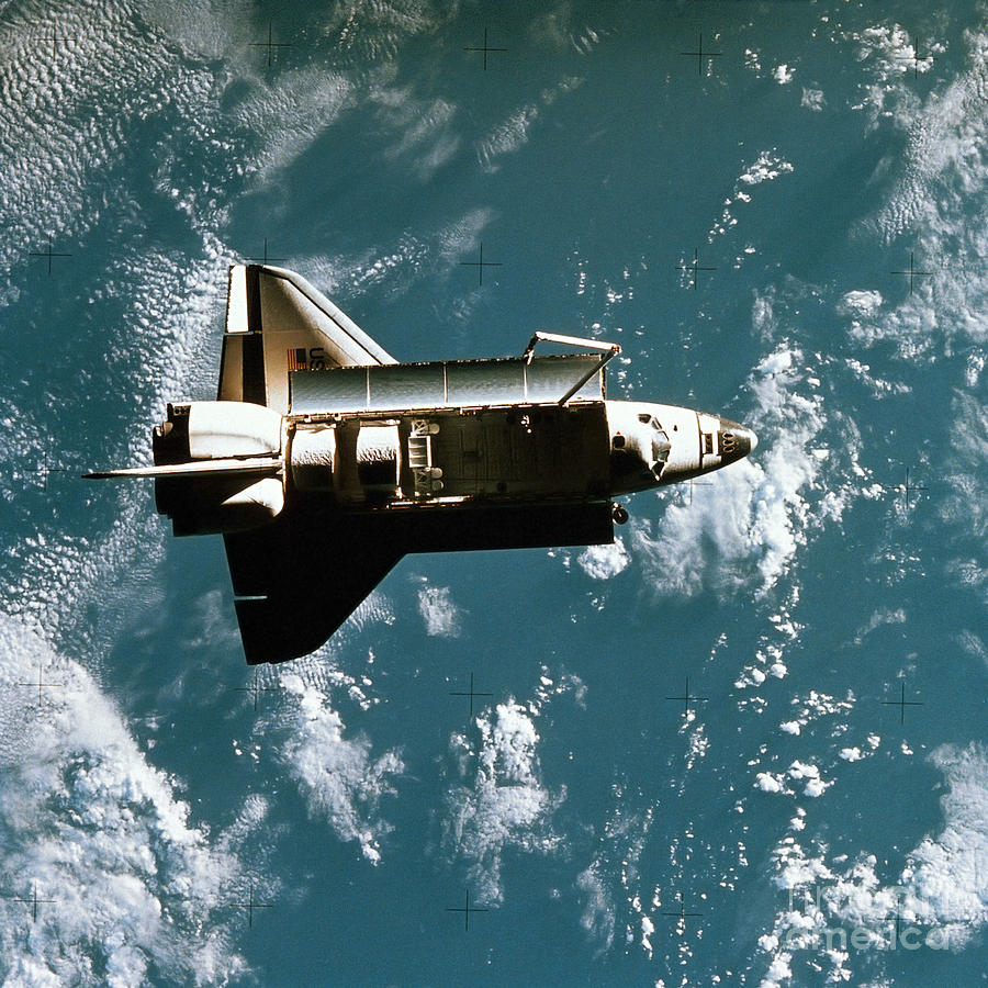 Space Shuttle In Space Photograph by Stocktrek Images