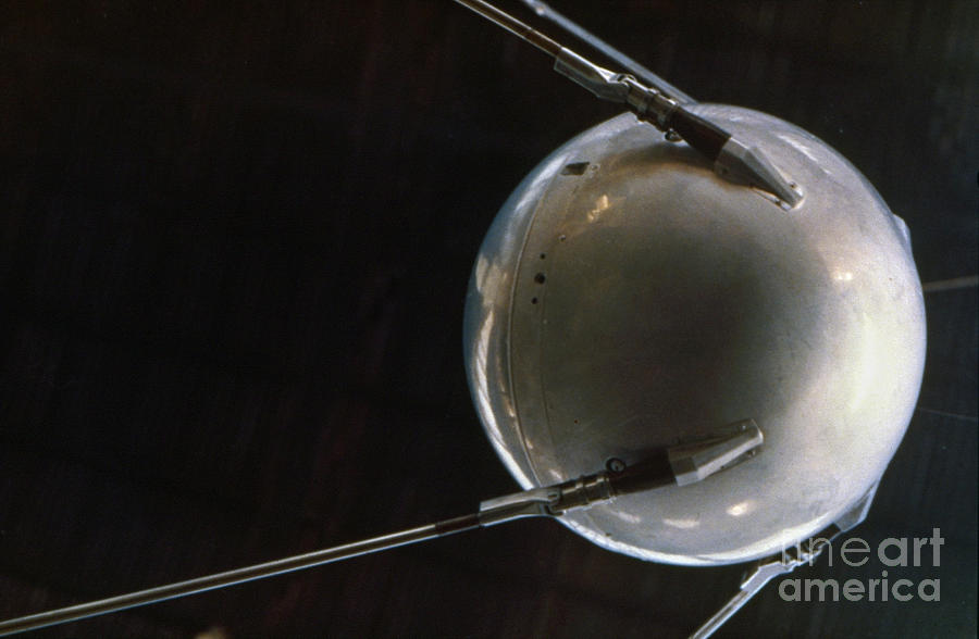 Space: Sputnik 1, 1957 Photograph by Granger