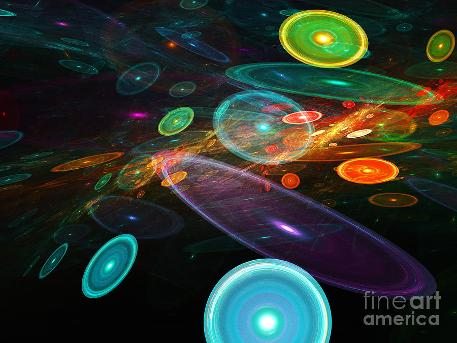 Space Travel In 2112 Digital Art by Andee Design