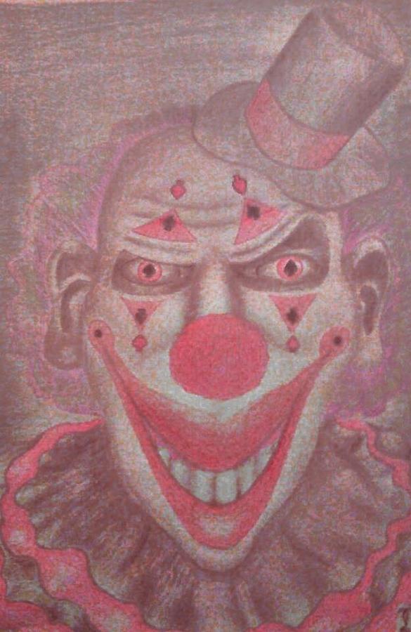 Spades the Clown Drawing by Terrie Bilkey - Fine Art America