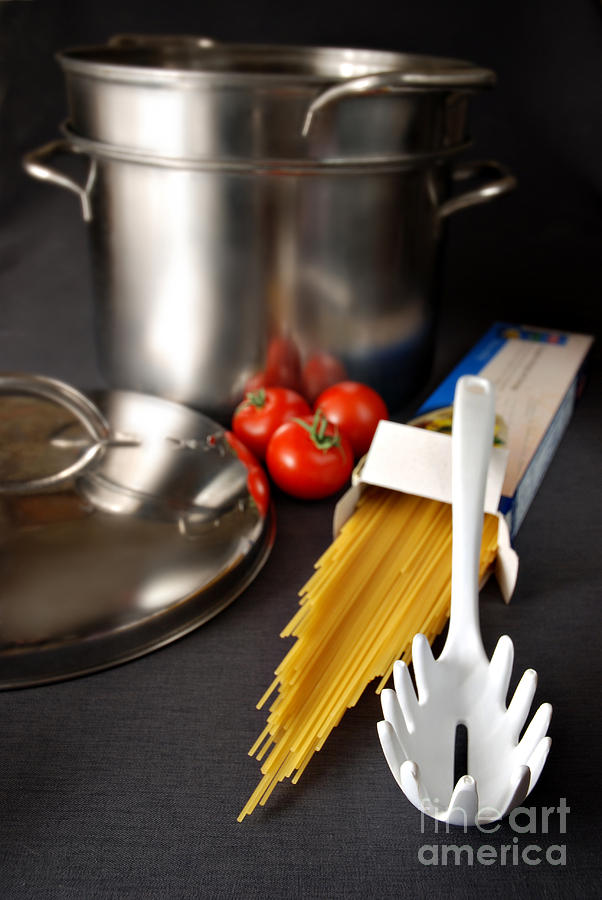 Still Life Photograph - Spaghetti by HD Connelly