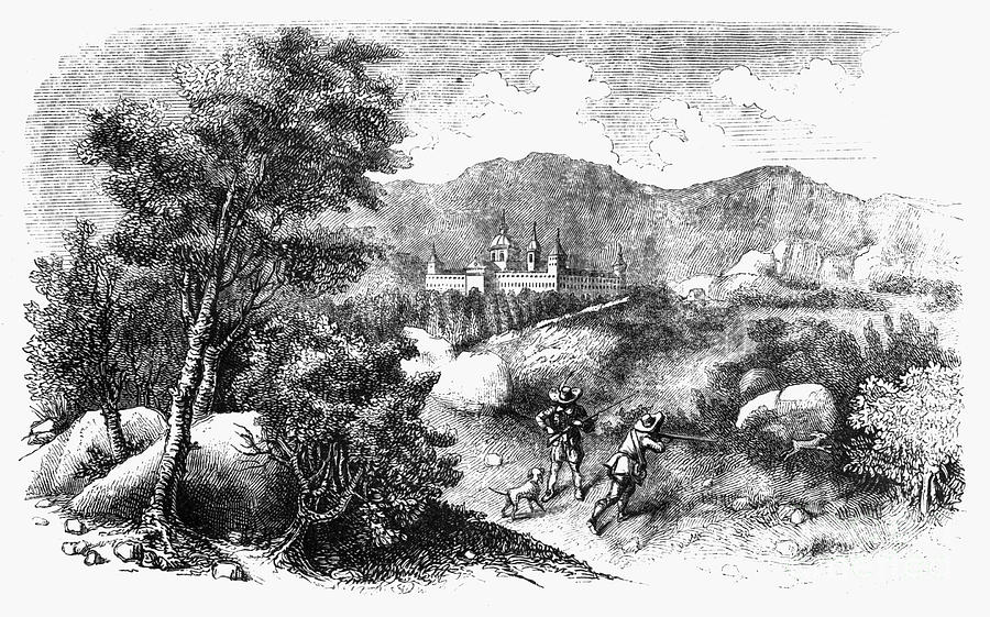 1860 Photograph - Spain: Hunting, C1860 by Granger 1860 Photograph - Spain: Hunting, C1860 by Granger