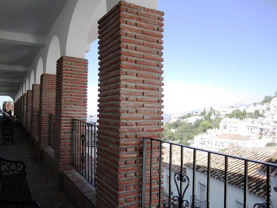 Spanish Brick Architecture II Mijas Spain Photograph by John Shiron