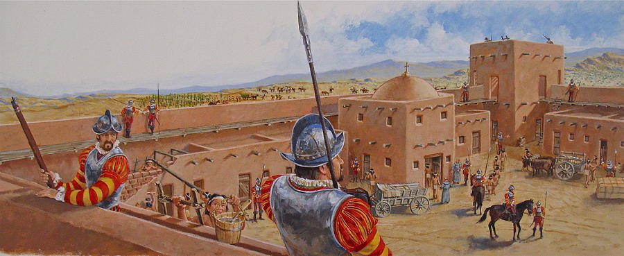 Spanish Fort Painting by Cliff Spohn