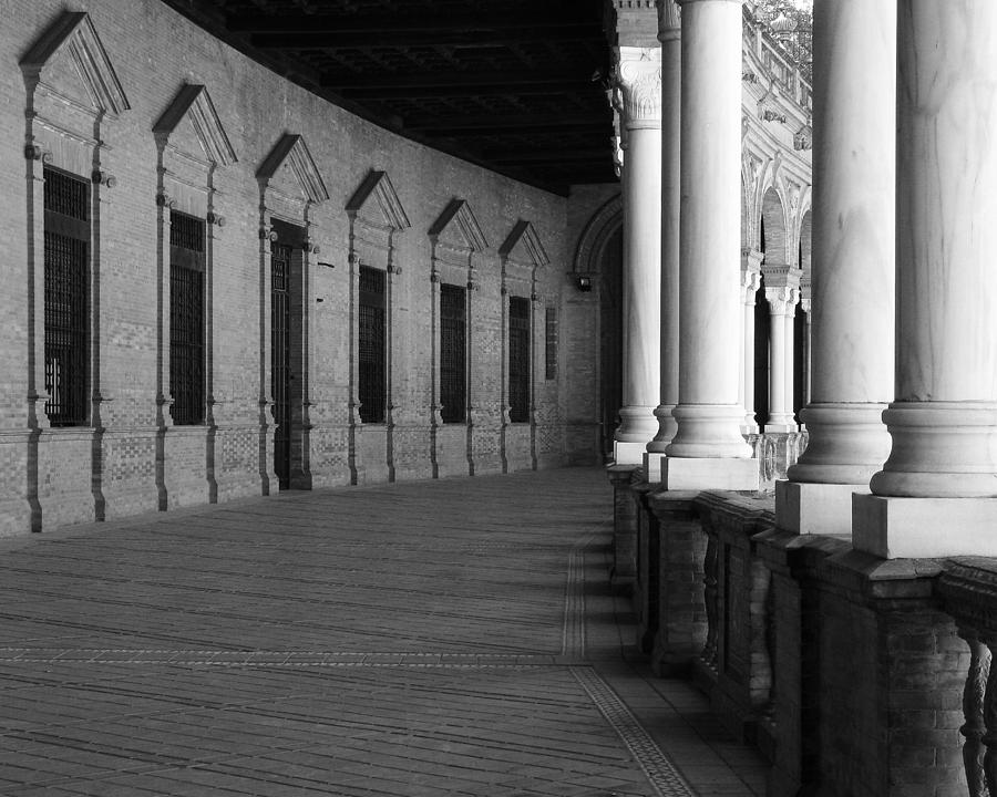 Spanish Pavillion Colonade in Sevilla Spain Photograph by Greg Matchick ...